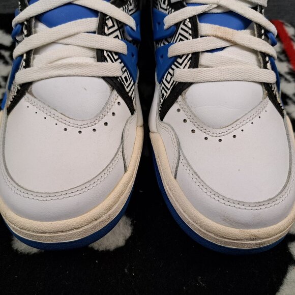 Adidas Mens Size 9 Mutumbo Royal Basketball Shoes G99903 Dikembe Nuggets 76ers